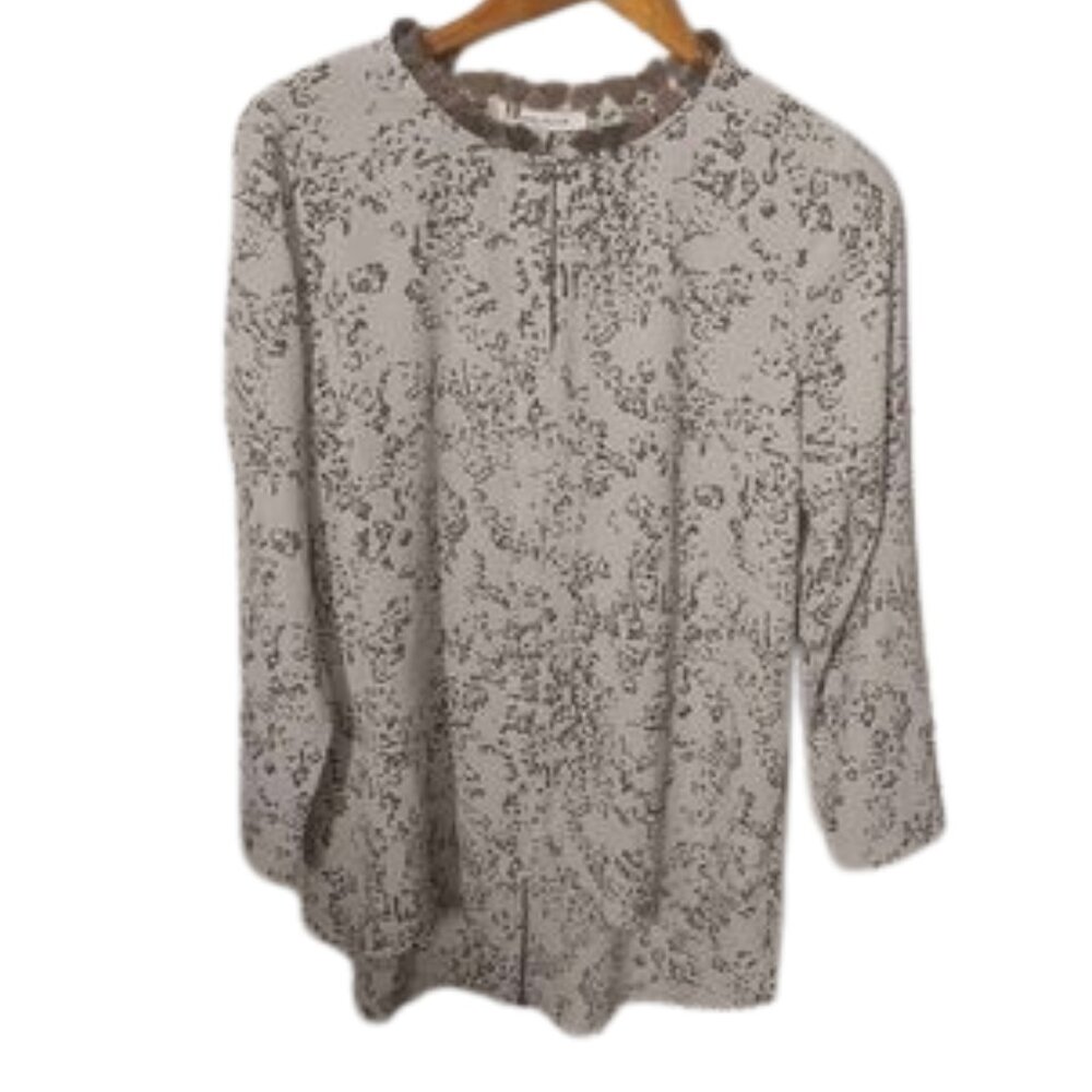 Rose + Olive Tunic Blouse Size Medium